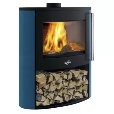 Vitre Pour Poêle à Bois Godin Bermudes – Courbe, éco, A+++, Neuve