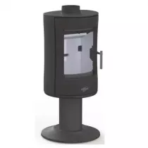 Poêle à bois Godin Le Mazamet 388145 8.5kW peint Noir
