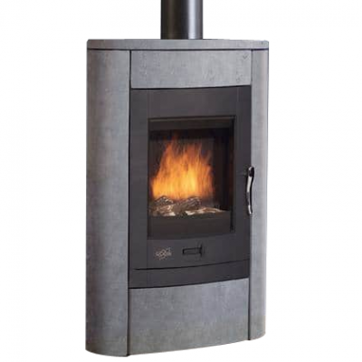 Poêle à Bois Godin Le Villeteau 369130 9 5kW habillage
