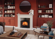 Poêle à bois Huntingdon 40 8kW Noir - STOVAX Réf. 701-023