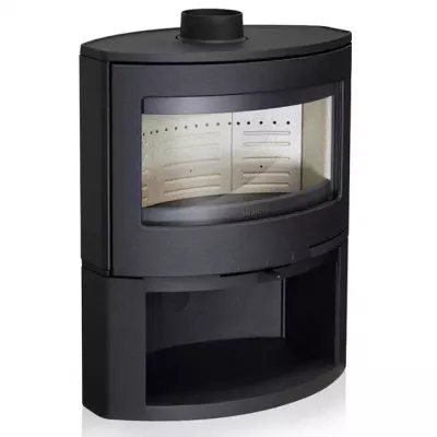 Po�le � bois Invicta Calcias 6488-03 9kW Noir