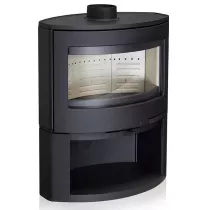 Po&ecirc;le &agrave; bois Invicta Calcias 6488-03 9kW Noir