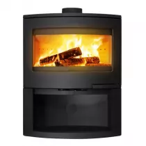 Po&ecirc;le &agrave; bois Invicta Calcias 6488-03 9kW Noir