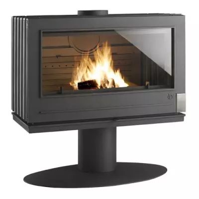Po�le � bois Invicta Elton P912744 12kW Anthracite