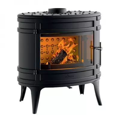 Po�le � bois Invicta Mandorin P648304 8kW Anthracite