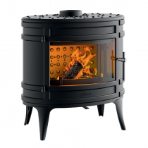 Poêle à bois Invicta Mandorin P648304 8kW Anthracite