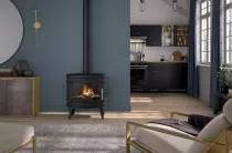 Po&ecirc;le &agrave; bois Invicta Mandorin P648304 8kW Anthracite