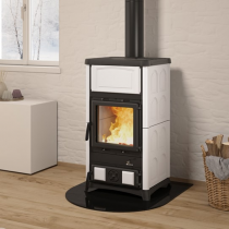 Poêle à bois La Nordica Concita 2.0 7112710 11.7kW Blanc Infinity