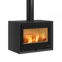 Poêle à bois La Nordica Dante 7115000 8.8kW Noir opaque