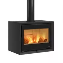 Po&ecirc;le &agrave; bois La Nordica Dante 7115000 8.8kW Noir opaque