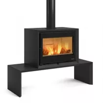 Po&ecirc;le &agrave; bois La Nordica Dante 7115000 8.8kW Noir opaque