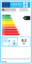 Poêle à bois La Nordica Ester Forno Evo 7116733 8.2kW Pierre Naturelle