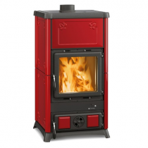 Poêle à bois La Nordica Fedora 7112700 8.3kW Bordeaux