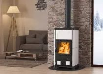 Po&ecirc;le &agrave; bois La Nordica Fedora 7112700 8.3kW Bordeaux
