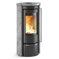 Po&ecirc;le &agrave; bois La Nordica Li&ugrave; 7119385 7.5kW Pierre naturelle