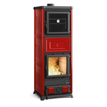 Poêle à bois La Nordica Nova Forno 7112800 11.8kW Bordeaux