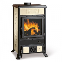 Poêle à bois La Nordica Rossella R1 5.0 7017606 9kW Liberty Panna