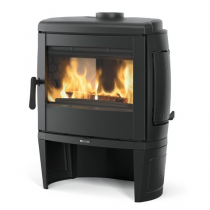 Poêle à bois La Nordica Tahiti 7119615 7.7kW Noir anthracite