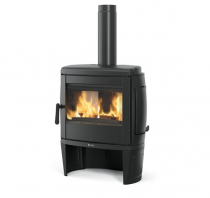 Poêle à bois La Nordica Tahiti EPS 7119616 8kW Noir anthracite