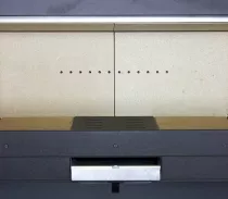 Poêle à bois Lugo 12kW fonte Anthracite - LACUNZA Réf. 3000001341345