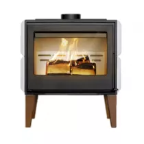 Poêle à bois Maule 7kW Anthracite - LACUNZA Réf. 3000001356851