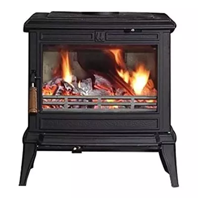 Po�le � bois Monaco 8.5kW peint Noir - FRANCO BELGE R�f. 1340812