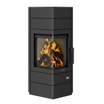 Poêle à bois Mondego 7kW acier Noir - ORANIER Réf. 568211