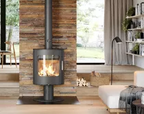 Poêle à bois OFEN 21 6kW Noir