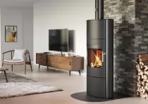 Poêle à bois OFEN 22 6.3kW Noir