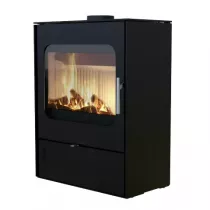 Poêle à bois OFEN 25 6.8kW Noir