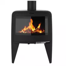 Poêle à bois Paul haut 10kW Noir - SUPRA Réf. FR9016000B