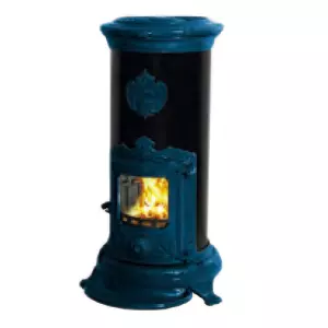 COUVERCLE ÉMAILLÉ BLEU Poêle GODIN 2121, port gratuit ! EUR 25,00