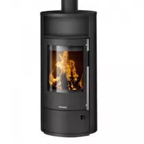 Poêle à bois Polar Neo 4 5.5kW acier Noir - ORANIER Réf. 556411