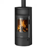 Poêle à bois Polar Neo 8 8kW acier Noir - ORANIER Réf. 556811