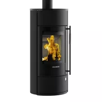 Poêle à bois Polar Neo Blackline 6.5kW acier Noir - ORANIER Réf. 555311