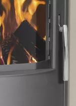 Poêle à bois Pori 5 5kW acier Noir - ORANIER Réf. 557511