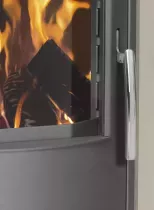 Poêle à bois Pori 7 6.5kW acier Noir - ORANIER Réf. 557711