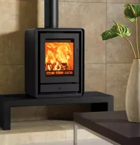 Po&ecirc;le &agrave; bois Riva2 40 Freestanding 4.9kW Noir mat - STOVAX R&eacute;f. 723-206