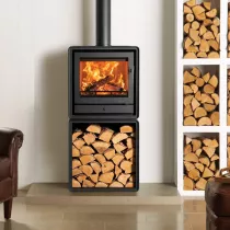 Po&ecirc;le &agrave; bois Riva2 50 Freestanding 5kW Noir mat - STOVAX R&eacute;f. 723-214