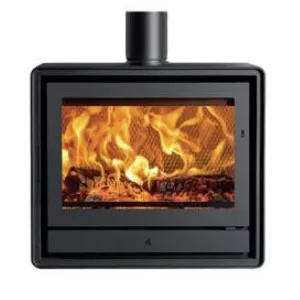 Po�le � bois Riva2 66 Freestanding 8.1kW Noir mat - STOVAX R�f. 723-235