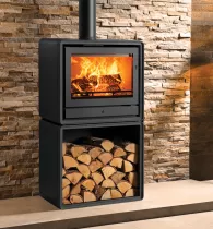 Po&ecirc;le &agrave; bois Riva2 66 Freestanding 8.1kW Noir mat - STOVAX R&eacute;f. 723-235