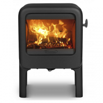 Poêle à bois Rock 7kW fonte laquée Noir - DOVRE Réf. ROCK350TB/B