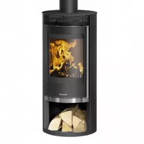 Poêle à bois Rota 2.0 5.5kW acier Noir - ORANIER Réf. 579310