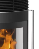 Poêle à bois Rota 2.0 5.5kW acier Noir - ORANIER Réf. 579310