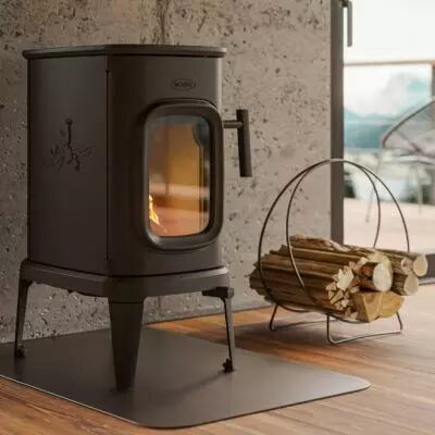 Po�le � bois Saga 101 7kW fonte Noir - DOVRE R�f. SAGA101/B