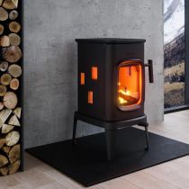 Poêle à bois Saga 107 7kW fonte Noir - DOVRE Réf. SAGA107/B