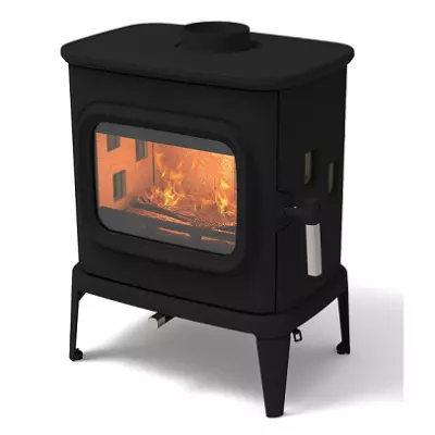 Po�le � bois Saga 207 8kW fonte Noir - DOVRE R�f. SAGA207/B