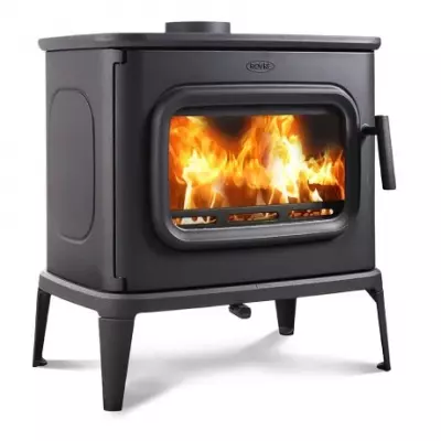 Po�le � bois Saga 301 10kW fonte Noir - DOVRE R�f. SAGA301/B