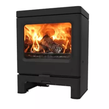 Po�le � bois SKYE 7kW sur socle bas - CHARNWOOD R�f. 009/SKYE07LS