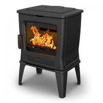 Poêle à bois TAI 9kW fonte laquée Noir - DOVRE Réf. TAI35WT